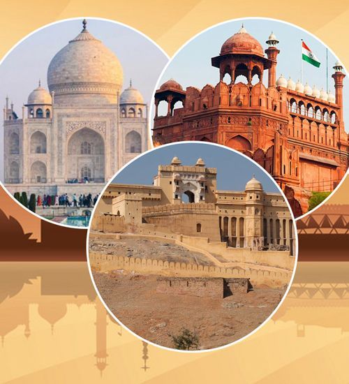 Delhi, Agra, Jaipur